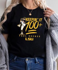 LSU Baseball Paul Skenes Keepin’ It 100+ Shirt