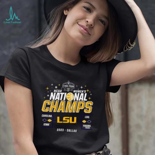 LSU Tigers 2023 NCAA Women’s Basketball National Champions Buzzer Stars shirt