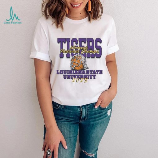 LSU Tigers 2023 Women’s Basketball Champs Cut the Net T Shirt