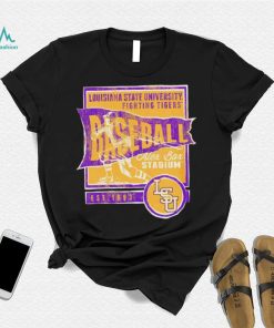 LSU Tigers Louisiana State University Fighting Tigers Baseball Alex Box Stadium retro shirt