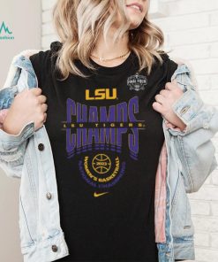 LSU Tigers Nike 2023 NCAA Women’s Basketball National Champions Locker Room T Shirt