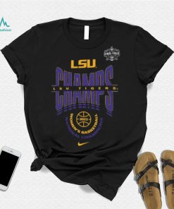 LSU Tigers Nike 2023 NCAA Women’s Basketball National Champions Locker Room T Shirt