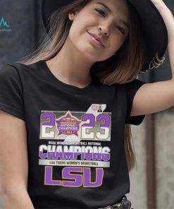 LSU Tigers Women’s 2023 NCAA Division I Women’s Basketball National Champions Matchup shirt