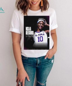 LSU Tigers Women’s NCAA Tournament Angel Reese Record 34 Double Doubles in a single season poster shirt