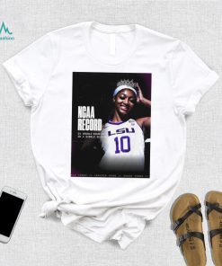 LSU Tigers Women’s NCAA Tournament Angel Reese Record 34 Double Doubles in a single season poster shirt