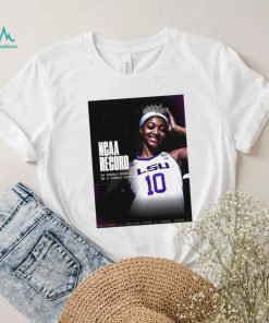 LSU Tigers Women’s NCAA Tournament Angel Reese Record 34 Double Doubles in a single season poster shirt