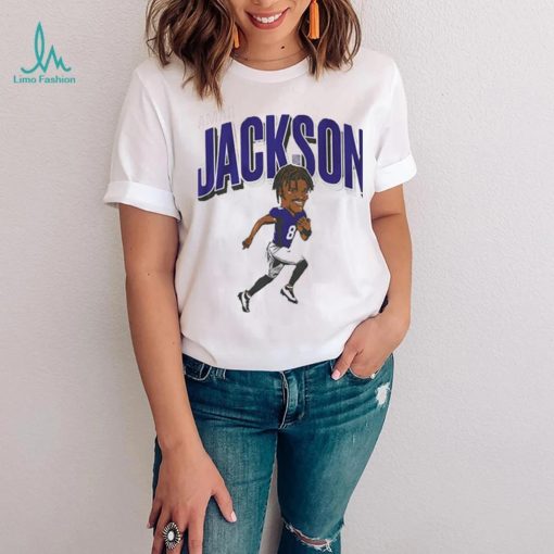 Lamar Jackson Caricature T Shirt