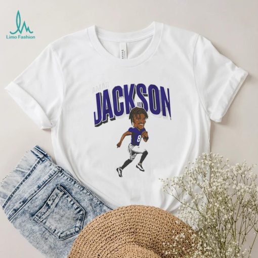 Lamar Jackson Caricature T Shirt