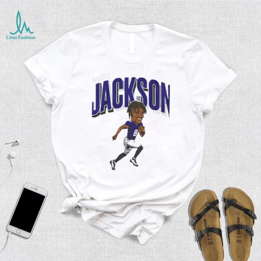 Lamar Jackson Caricature T Shirt