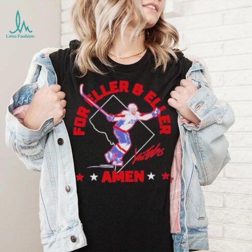 Lars Eller For Eller And Eller Amen Washington Capitals Hockey Shirt