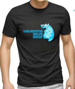 Laughing Blue Bear art shirt