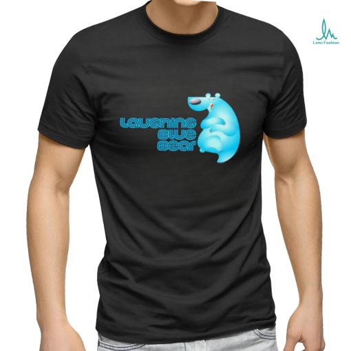 Laughing Blue Bear art shirt
