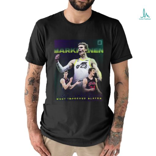 Lauri Markkanen 2023 NBA Most Improved Player Award Shirt