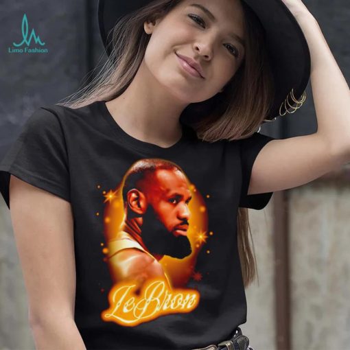 Lebron James digital Airbrush vintage shirt