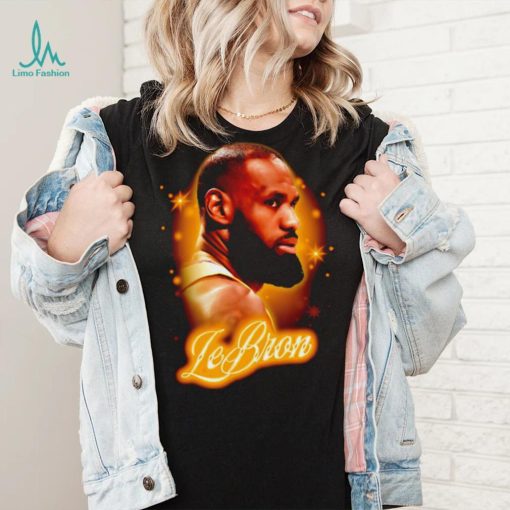 Lebron James digital Airbrush vintage shirt