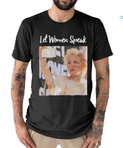 Let Women Speak Kellie Jay Keen Tee Shirt, hoodie, sweater, long sleeve and tank top Let Women Speak Kellie Jay Keen Tee Shirt