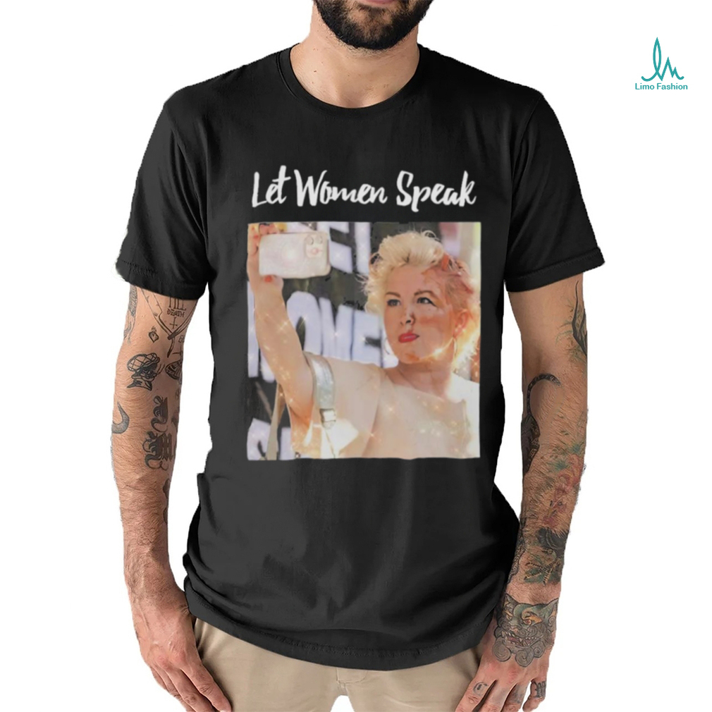 Let Women Speak Kellie Jay Keen Tee Shirt Let Women Speak Kellie Jay Keen Tee Shirt