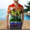 Johnnie Walker Island Palm Leaves Hawaiian Shirt