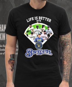 Life Is Better With Team Brewers Shirt