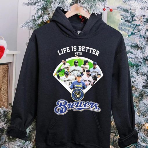 Life Is Better With Team Brewers Shirt