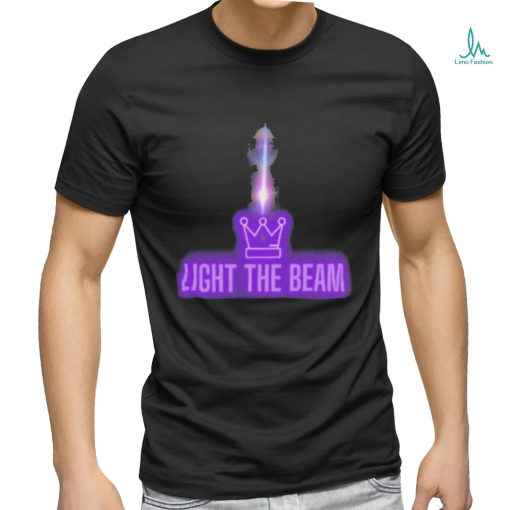 Light The Beam Sacramento Basketball Shirt, 2023 Playoffs shirt