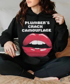 Lips Plumber Crack Camouflage T Shirt