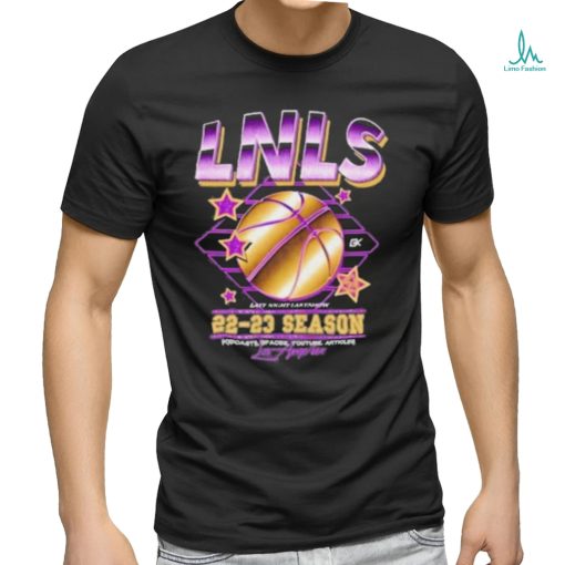 Lnls x golden knight ‘szn’ t shirt