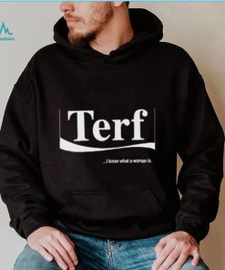 Local Standing For Women Terf I Know What A Woman Is shirt