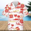 Las Vegas Raiders America Flag Tropical Floral Aloha Hawaiian Shirt