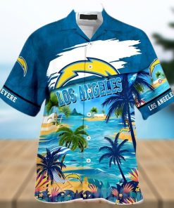 Los Angeles Chargers NFL Personalized Hawaiian Shirt