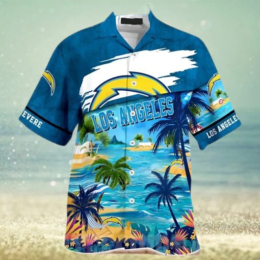 Los Angeles Chargers NFL Personalized Hawaiian Shirt