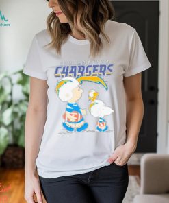 Los Angeles Chargers Snoopy Plays The Football Game shirt