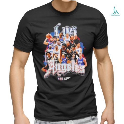 Los Angeles Clippers Nba Playoff Roster Shirt