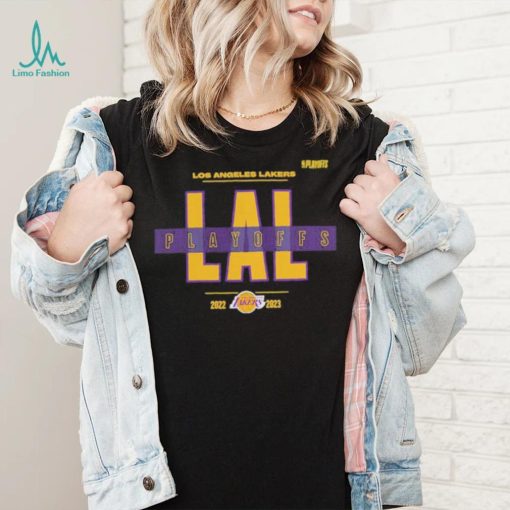 Los Angeles Lakers 2023 Nba Playoffs Jump Ball Shirt