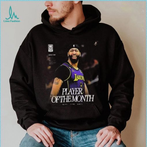 Los Angeles Lakers Anthony Davis Player Of The Month shirt