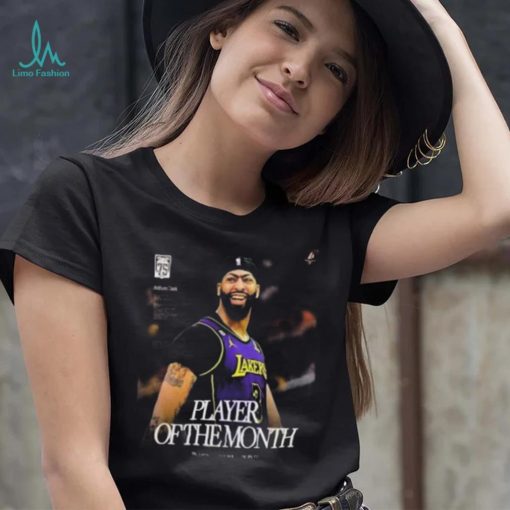 Los Angeles Lakers Anthony Davis Player Of The Month shirt