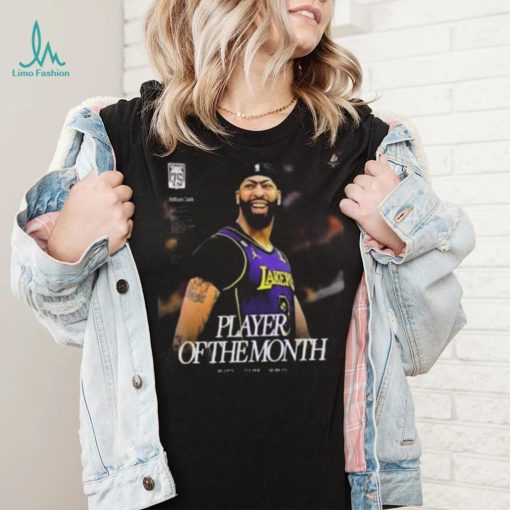 Los Angeles Lakers Anthony Davis Player Of The Month shirt