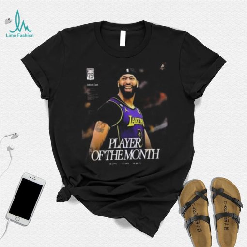 Los Angeles Lakers Anthony Davis Player Of The Month shirt