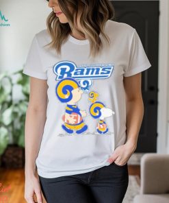 Los Angeles Rams Snoopy Plays The Football Game shirt