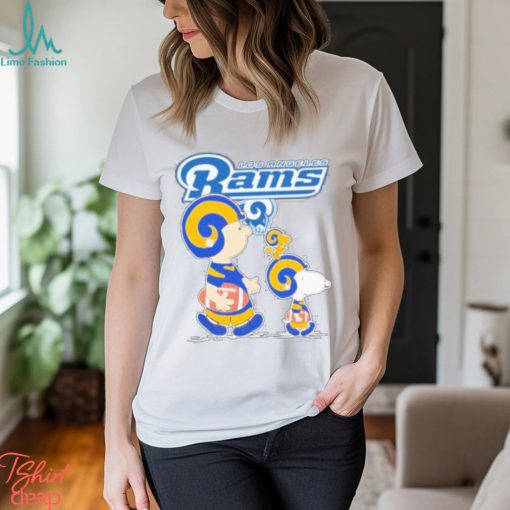 Los Angeles Rams Snoopy Plays The Football Game shirt