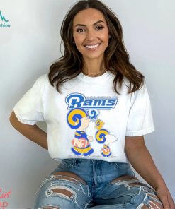 Los Angeles Rams Snoopy Plays The Football Game shirt