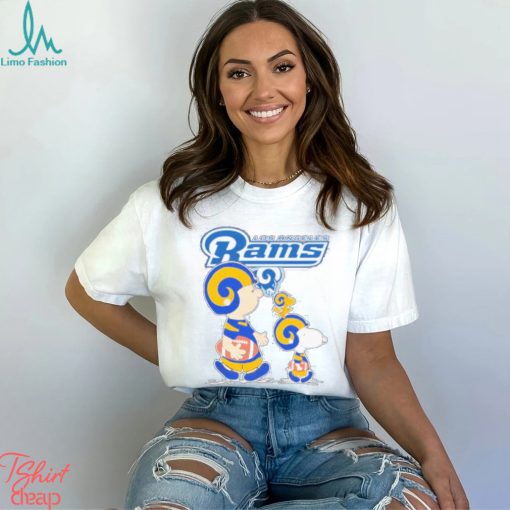 Los Angeles Rams Snoopy Plays The Football Game shirt