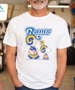 Los Angeles Rams Snoopy Plays The Football Game shirt