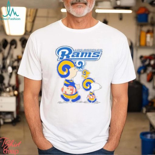 Los Angeles Rams Snoopy Plays The Football Game shirt