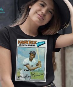 Los angeles yankees mickey rivers signature 2023 shirt