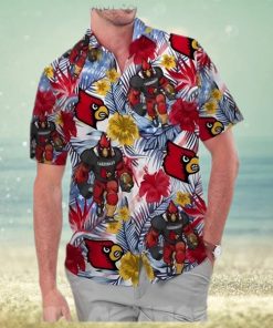 Louisville Cardinals Coconut Aloha Hawaiian Shirt