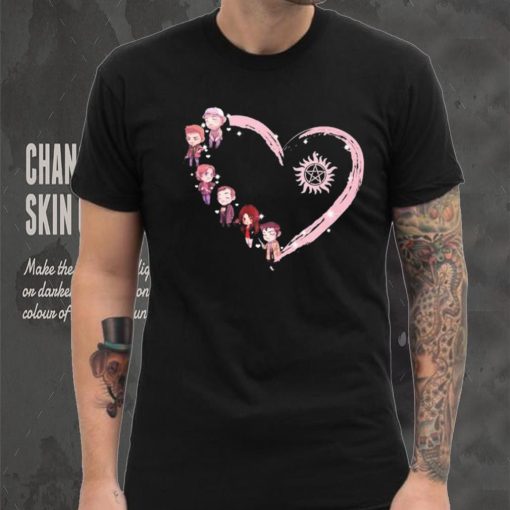 Love Heart Supernatural Chibi Shirt