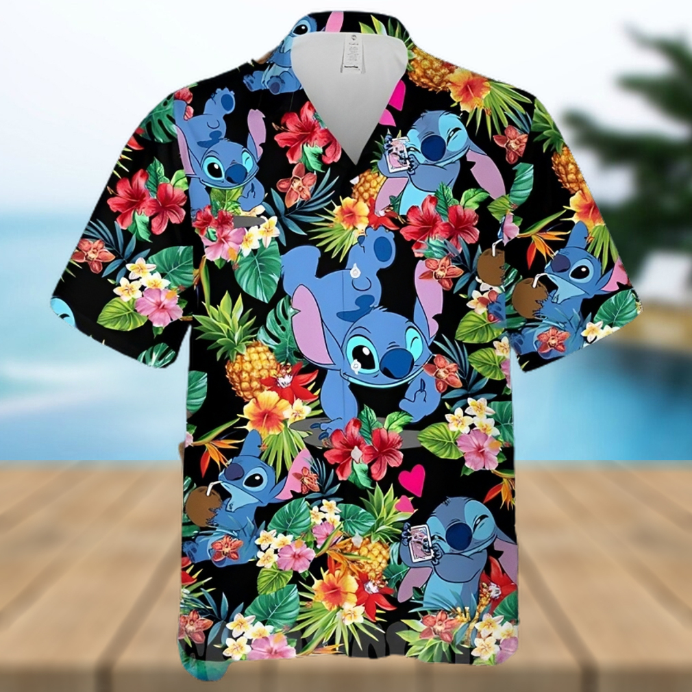 Disney Hawaiian Shirt Stitch Hawaiian Lilo and Stitch Hawaii Women