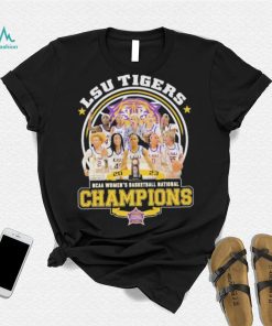 Lsu Tigers 2023 Ncaa Women’s Division I Basketball National Champions Signatures Shirt