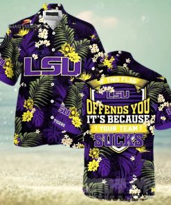 Lsu Tigers This Flag Offends You Summer Beach Hawaiian Shirt